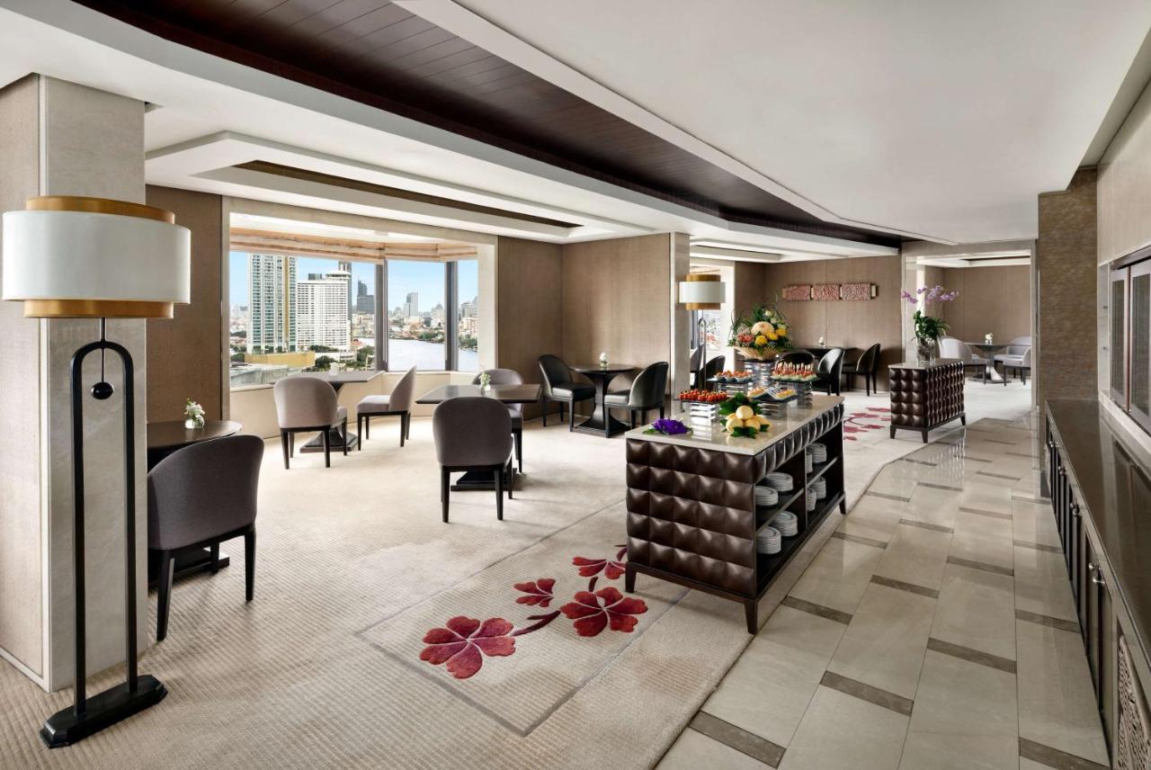 Shangri-La Bangkok Esterno foto Club Lounge at the hotel