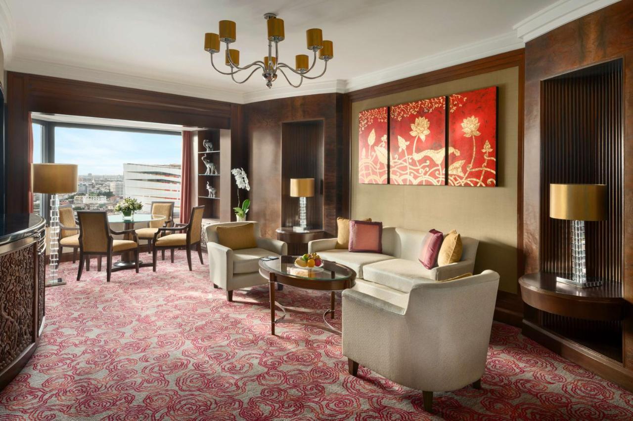 Shangri-La Bangkok Esterno foto A suite at the Mandarin Oriental, Beijing