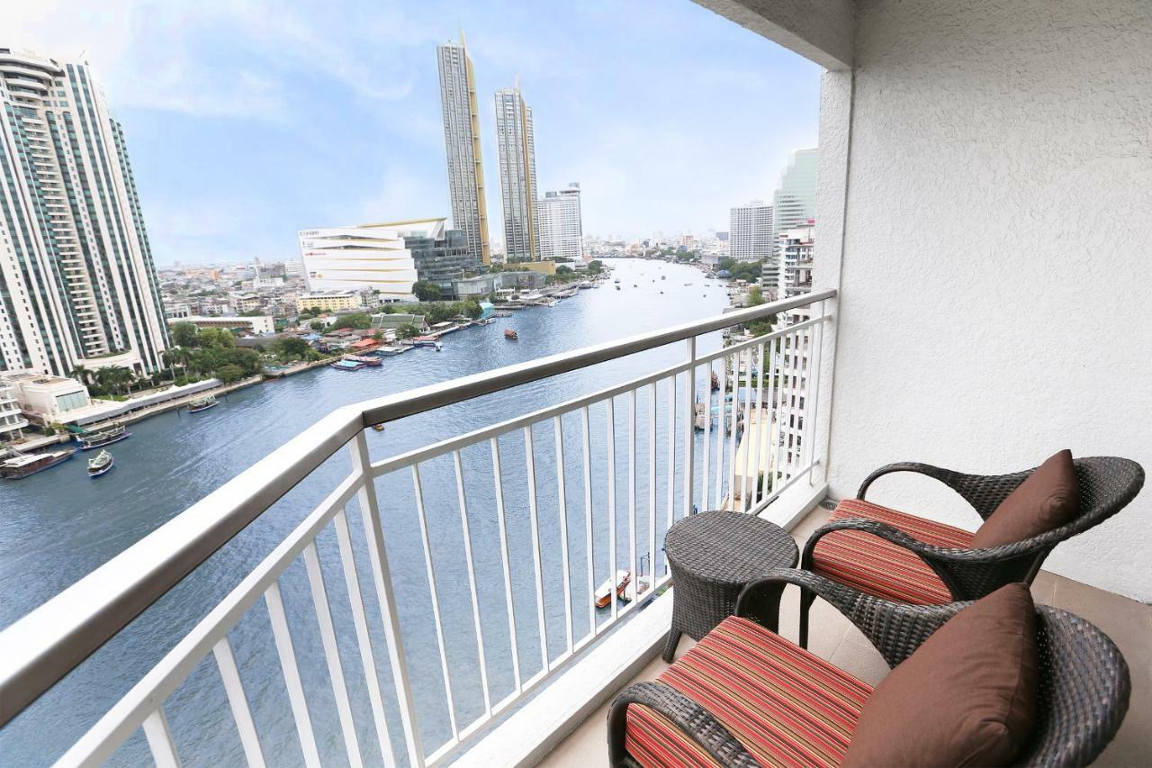 Shangri-La Bangkok Esterno foto View from the balcony